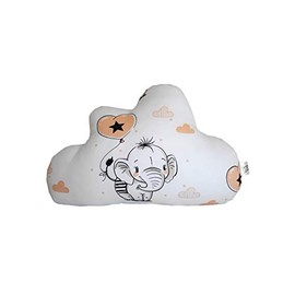 Children's Room Cushion Cloud Cushion Elephant Bedroom Children Decoration 100% Baumevole