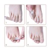 LHKJ Pack of 10 Hammer Toe Bandages, Toe Corrector Bandages,