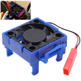 RC Engine Heatsink, RC Fan Remote Control Car Mini Engine Heatsink for Traxxas VXl 3S 5 7.4V