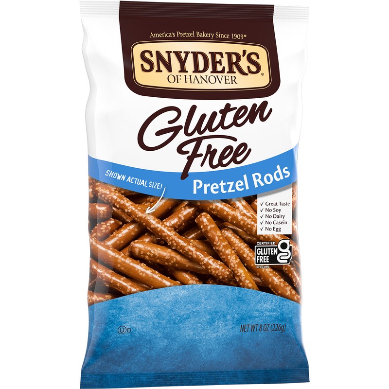 Snyder's of Hanover, Gluten Free Pretzels, 8 Oz