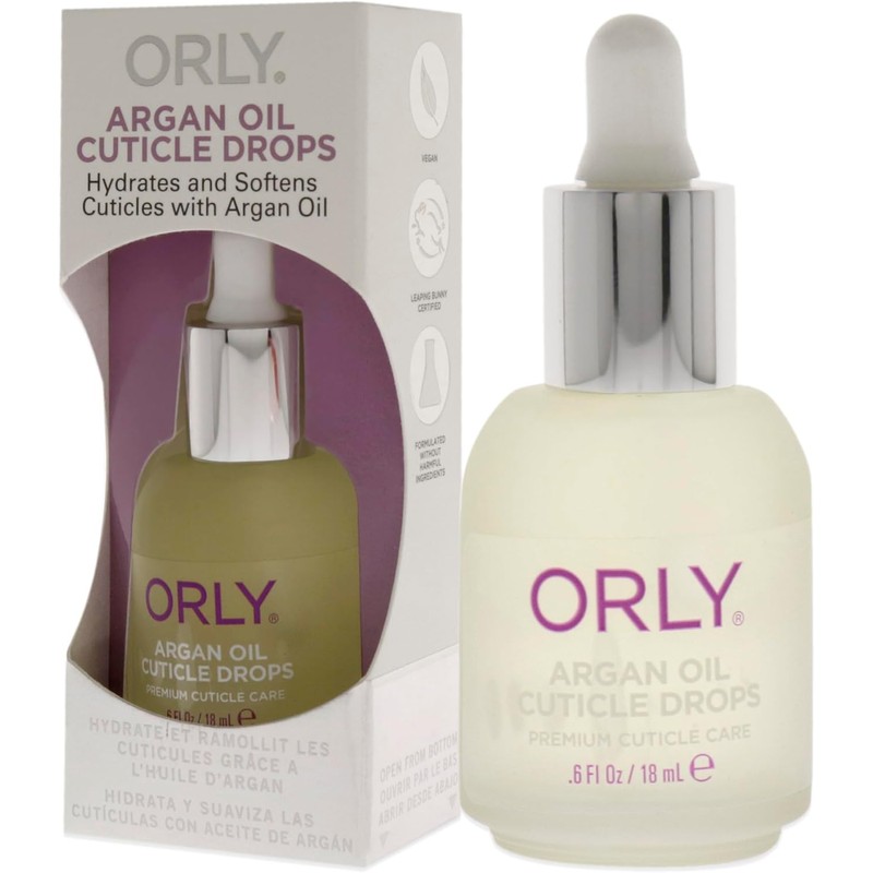 Orly Argan Oil Cuticle Drops for Women 0.6 oz Oil