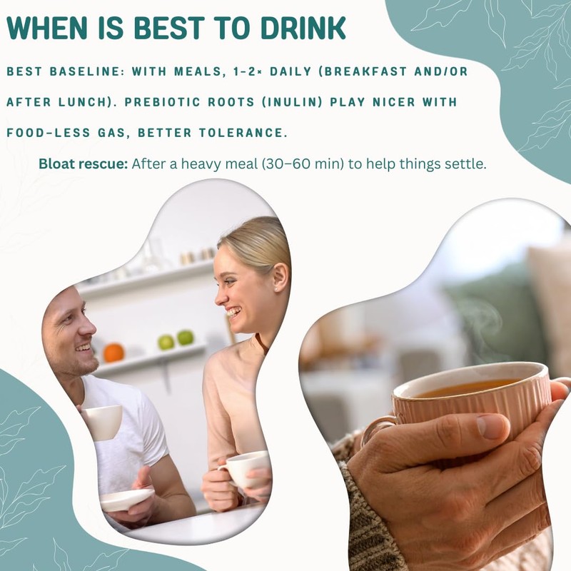 Probiotic Support Herbal Tea – Gut Balance & Digestive Comfort