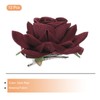 MECCANIXITY 12 Pcs Rose Flower Hair Clips 3 Inch Flower