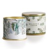 ILLUME Noble Holiday Collection Balsam & Cedar Vanity Tin Candle,