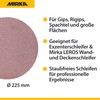 Mirka Abranet AE223F1025 Mesh Sanding Discs Diameter 225 mm Grain