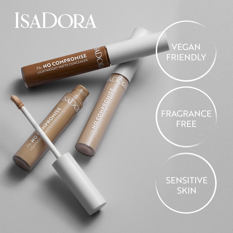 No Compromise Lightweight Matte Concealer (3NW, 10 ml)