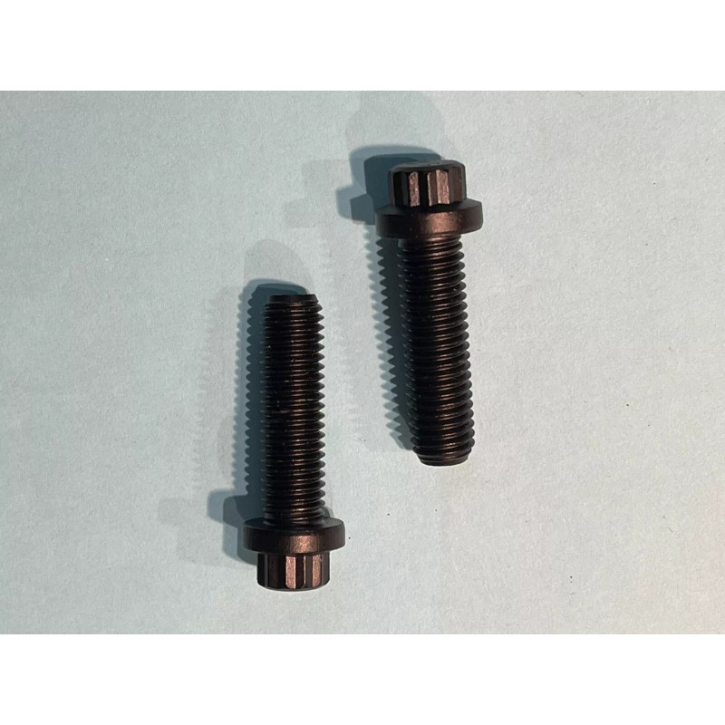 AFC BOLTS HARLEY DAVIDSON BLACK 12pt CALIPER MOUNTING BOLTS FOR