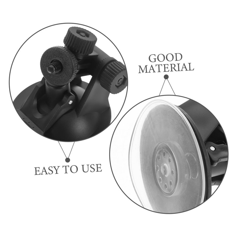 SHOWERORO Car Suction Cup Mount for Dash Cam and Cameras