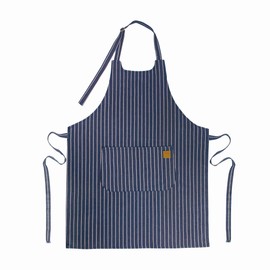 Lacor - 60080 - Unisex Kitchen Apron with Simple, Elegant and Original Design, Dimensions 68 x 83 cm, Colour: Navy Blue