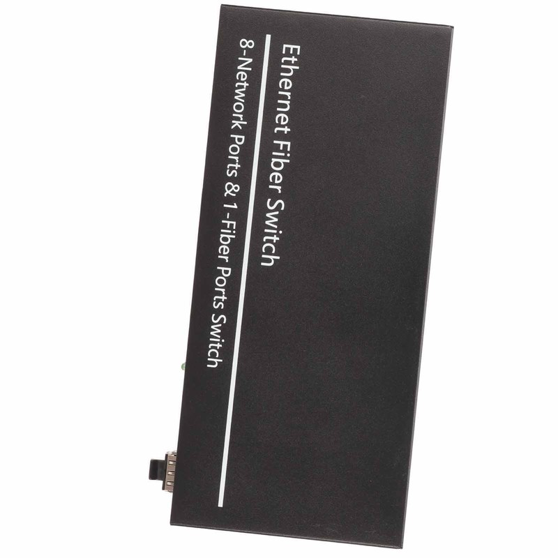 Fiber Ethernet Media Converter 1 Optical Port 8 Electrical Port
