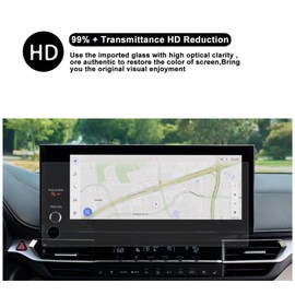 Tempered Glass Screen Protector for 2025 Toyota Sienna | 12.3-Inch Multimedia Touchscreen | Anti-Scratch & Shock-Resistant (HD Clear, Bubble-Free Installation)