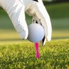 LIKOSO Bamboo Golf Tees Pink 60MM Pack of 100 Non