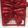 Holiday Time 10 Red Wire Edge Shimmer Christmas Gift Bow