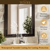 TETOTE Black Wood Framed Bathroom Vanity Mirror 24” x 36”