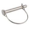 2 Pcs Large Pto Pin, Safety Coupler Pin 1/2" x