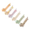 6 Pcs Cute Cat Hair Clips Acetate Small Cat Barrettes
