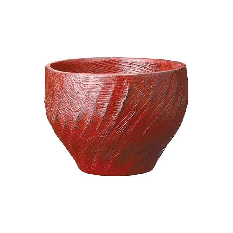 Shinzo Ase F0809 Soup Bowl Oval Shape Negoro (S)