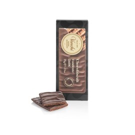 Venchi - ChocoBiscuit Snack, Double Biscuit Wafer Covered in Dark Chocolate, 35 g, Gluten-Free, No Artificial Colors, Snack Idea