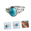 TEHAUX Pcs Elegant Ring for Women Western Jewelry Vintage Style