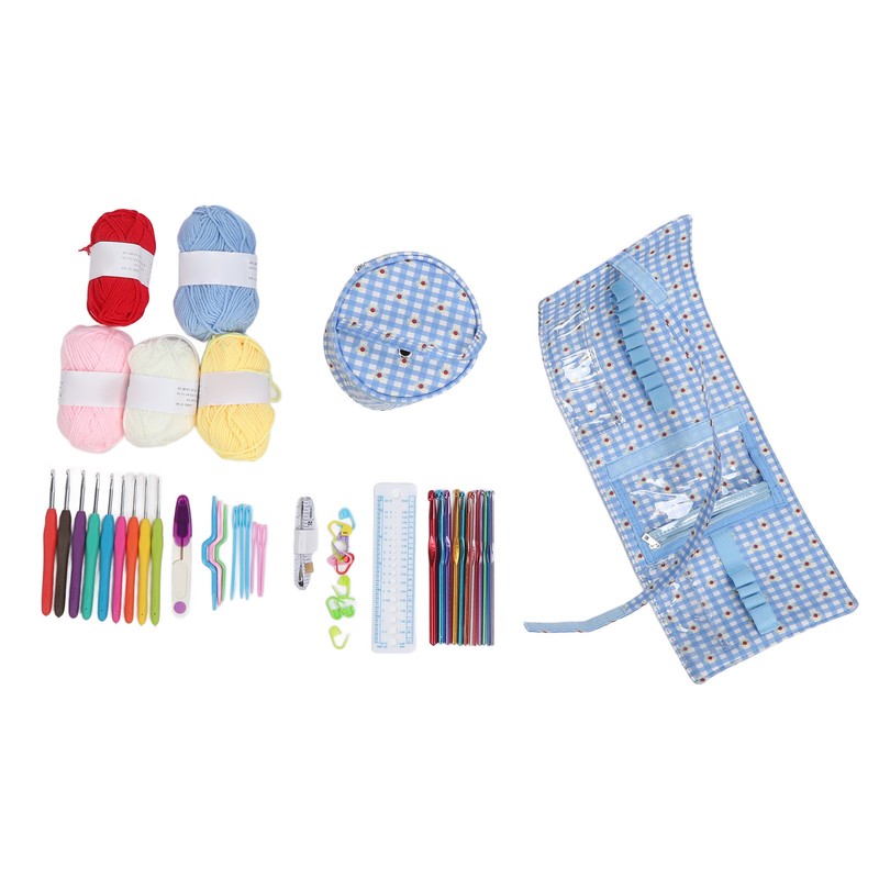 Crochet Hooks Set Ergonomic Crochet Hooks with Case for Arthritic