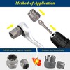 PRIDE&CRAFT 26Pcs Screw Extractor Set, Bolt Extractor Kit with HSS