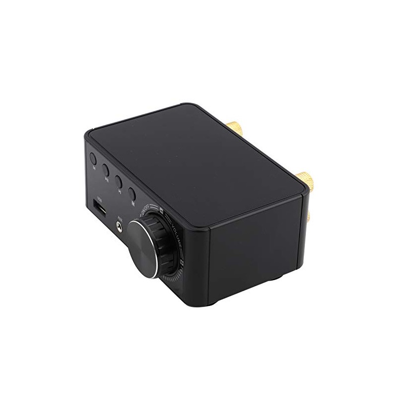 Amplificador Digital Bluetooth 5.0, Audio Estéreo de 2 Canales, Receptor