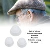 15pcs Hearing Amplifier Eartip 2 Layers Detachable Silicone Hearing Amplifier