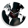 DISCOCLOCK - Silent Vinyl Clock - World World - Gift