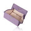 Leather ICHI Women's Coin Case with Card Slots [Box Shaped
