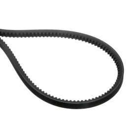 uxcell AX61 EPDM V-Belt, Raw Edge Cogged Industrial Rubber V Belt 1/2" Width x 61" Inside Circumference