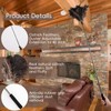 Extendable Ostrich Feather Duster - 40 inches Fluffy Long Handle