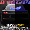 2 Pcs Eyes Light,Half-Devil's Eye Light Car Light,Devil Eyes Light