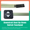 Memiuyelay WB24X10115 Downdraft Vent Up/Down Switch Touchpad Fit for GE