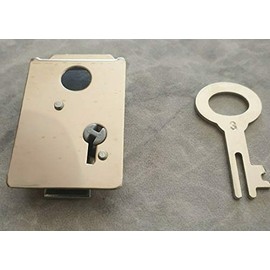 BTE Germany Money Box Lock Square 30 x 49.5 mm Metal