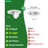 zouzai 6 Pack 4 inch 5CCT LED Gimbal Led Recessed