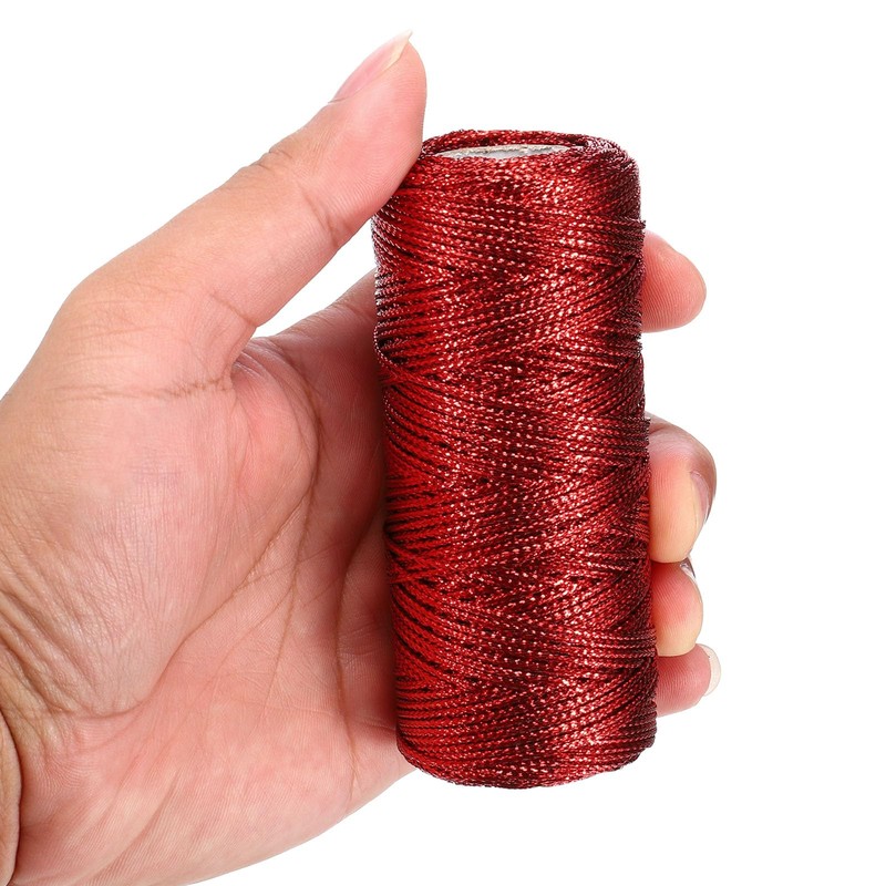 PATIKIL 110 Yards Decorative Metallic Bakers Twine, 1 Rolls Wrapping