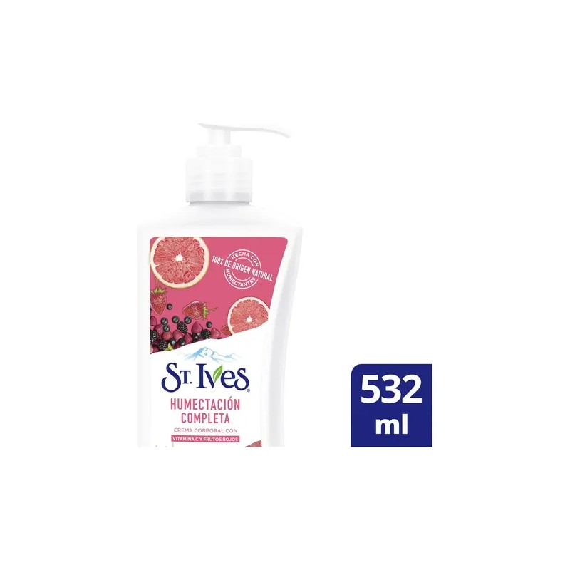 St. Ives Crema Corporal Vitamina C Y Frutos Rojos 532