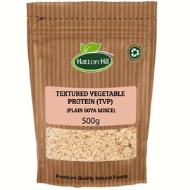 Textured Vegetable Protein (TVP) – Plain Soya Mince 500g by Hatton Hill
