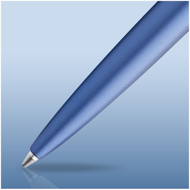 Waterman Graduate Allure ballpoint pen, blue paint, medium tip, blue