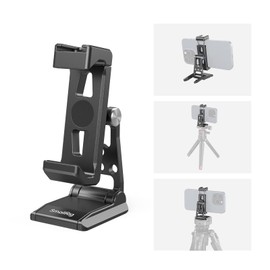 SmallRig 4611 Smartphone Holder for Arca, 90° Quick Adjustment, Horizontal and Vertical Photography, Quick Switching, Width 2.2 - 3.5 inches (57 - 90 mm), Smartphone Camera Mount