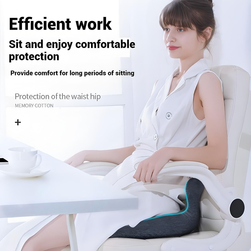 Memory Foam Truck Seat Cushion for Truck Driver – Ergonomic