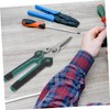 TEHAUX 1Pc Durable Pruning Scissors with Safety Lock Light Green