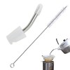 HIROMARE Skitter, Coffee Drip Equipment, Pouring Spout, Mountain Kettle, Nozzle,