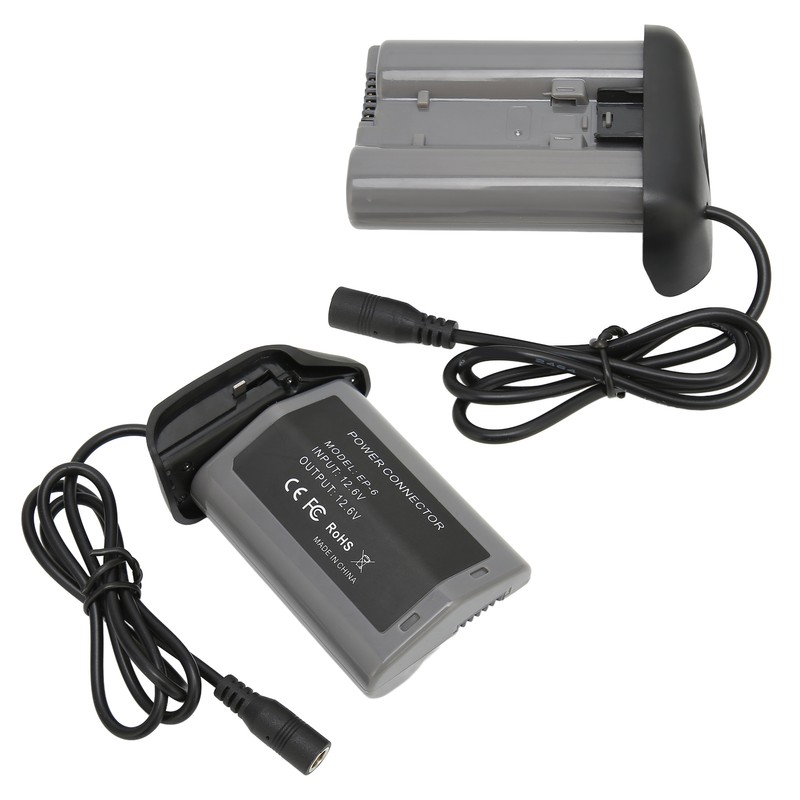 EL18 DC Coupler Kit External Full Decoding Dummy Battery with