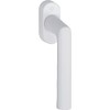 OD Hoppe Hamburg Window Handle Aluminium White