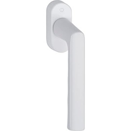 OD Hoppe Hamburg Window Handle Aluminium White