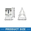 A ABSOPRO Pack of 6 Car Dashboard Console Panel Clips