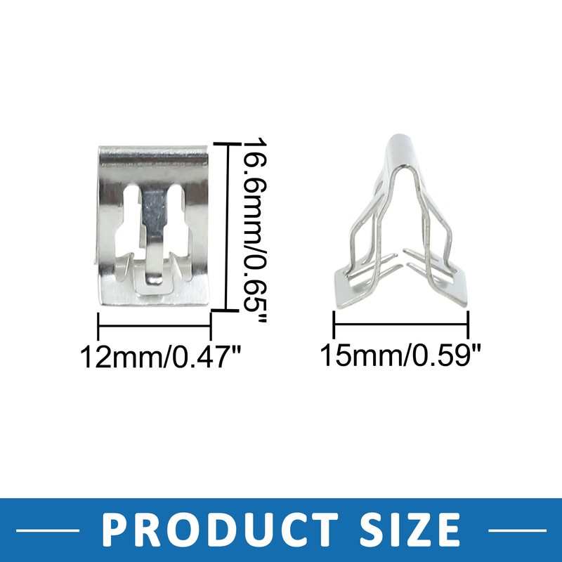 A ABSOPRO Pack of 6 Car Dashboard Console Panel Clips