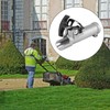 TOBEOME Shaft Connector Joining Clamp,Lawn Mower Brush Irrigation Hedge Trimmer