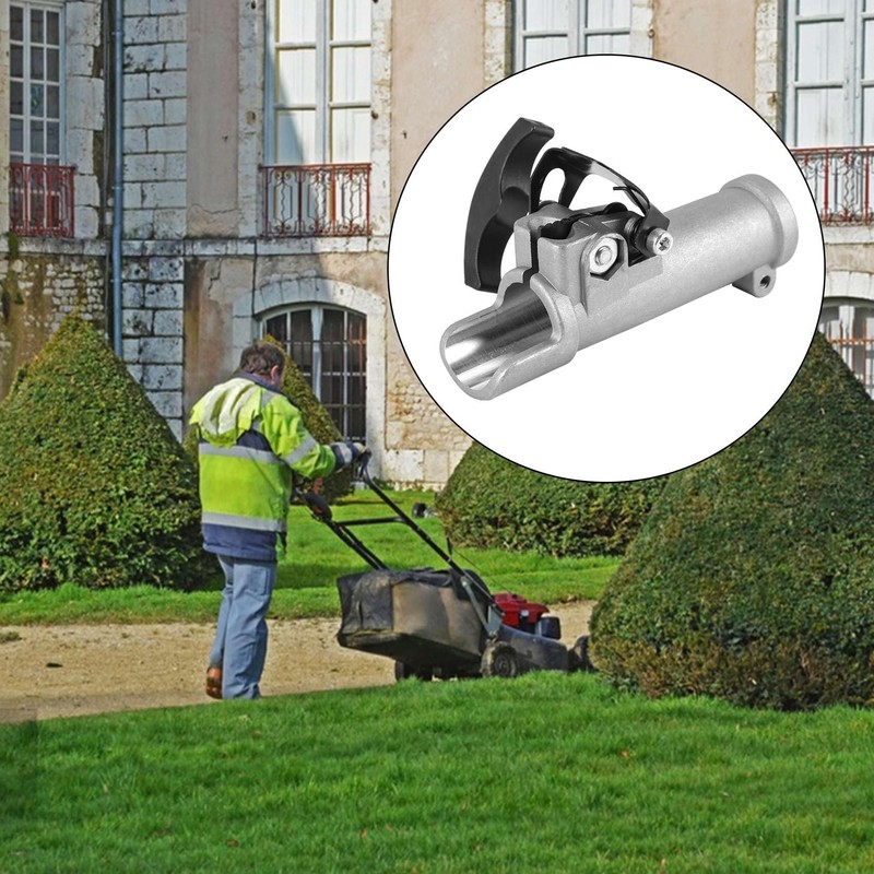 TOBEOME Shaft Connector Joining Clamp,Lawn Mower Brush Irrigation Hedge Trimmer